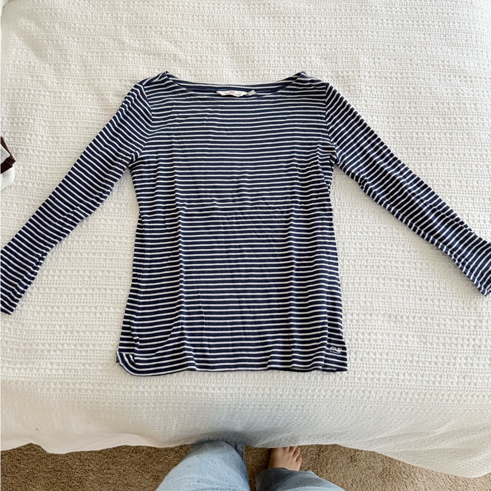 Striped Long Sleeve Top
